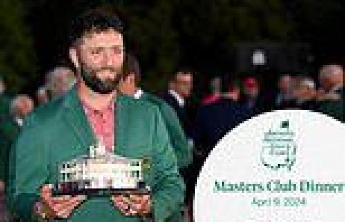 sport news The Masters 2024: What is Jon Rahm serving at tonight's Champions Dinner ahead ... trends now