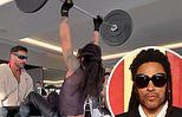 Lenny Kravitz hilariously trolled by fans for working out in leather trousers: ... trends now