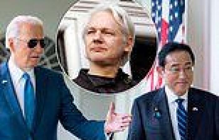 Biden says he's 'considering' ENDING the prosecution of Julian Assange after ... trends now