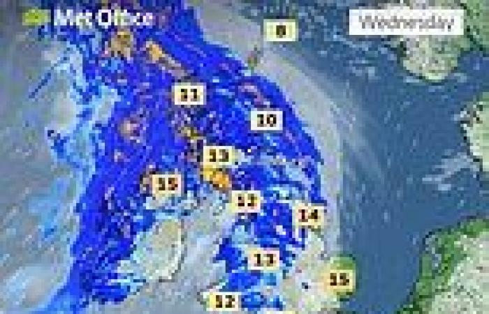 UK weather: Britain on flood alert with dozens of warnings in place across the ... trends now