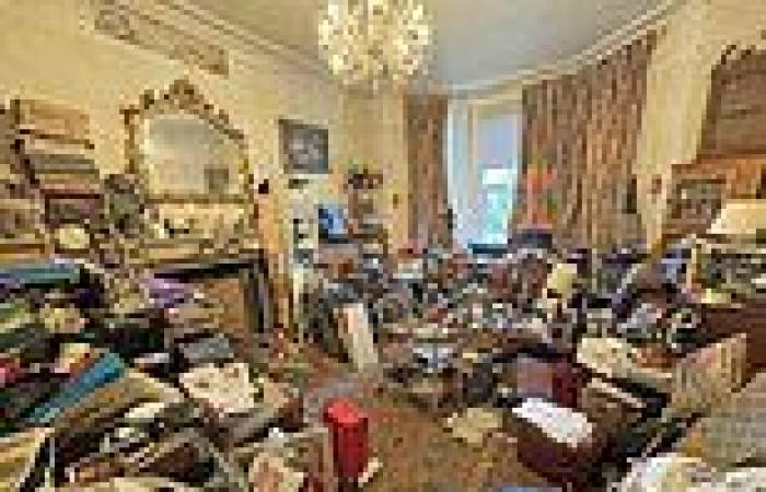 Britain's biggest hoarder? Messy six-bedroom Isle of Wight house crammed with ... trends now
