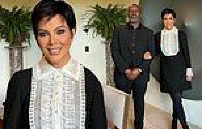 Kris Jenner, 68, looks chic in D&G dress for 'date night' with longtime ... trends now
