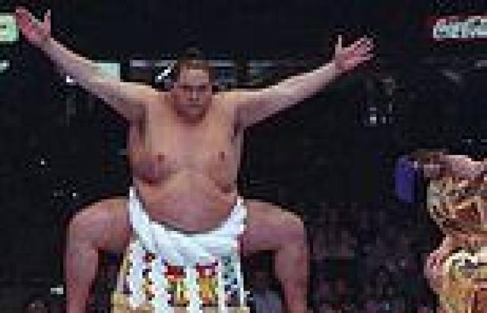 Hawaii-born sumo wrestler Akebono Taro dies of heart failure aged 54: Was first ... trends now