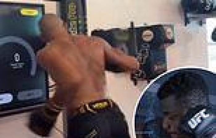 sport news Alex Pereira SMASHES Francis Ngannou's old record on PowerKube machine ahead of ... trends now