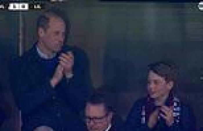 sport news Prince William spotted celebrating Aston Villa's opening goal against Lille ... trends now