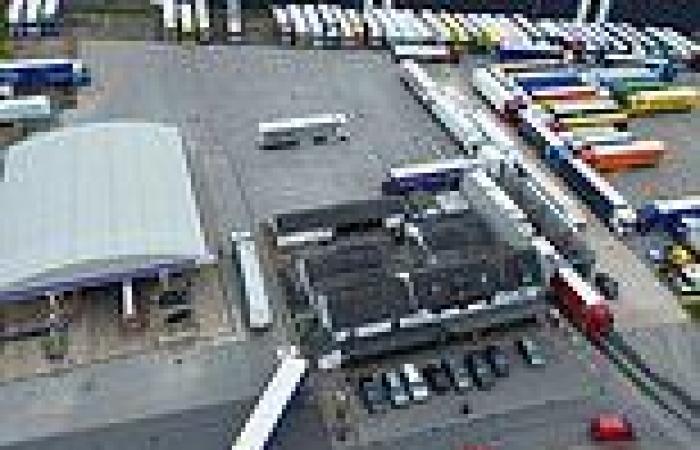 Britain's newest tourist attraction... a truck stop on the M1! Visitors flock ... trends now