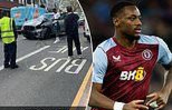 sport news Aston Villa star Jhon Duran involved in a car crash in his luxury ... trends now