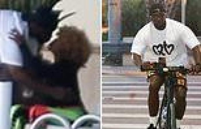 Sean 'Diddy' Combs kisses his mom  before taking a bike ride around Miami amid ... trends now
