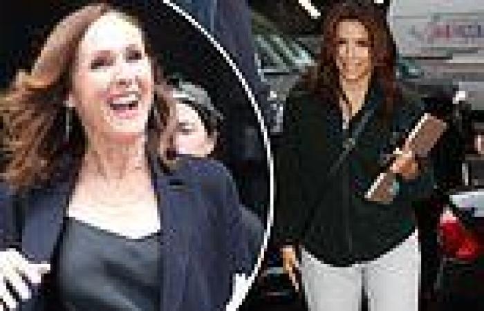 Molly Shannon seen on set of Only Murders in the Building for first time as she ... trends now