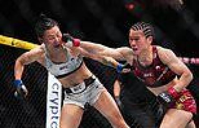 sport news Weili Zhang RETAINS her women's strawweight title via unanimous decision in ... trends now