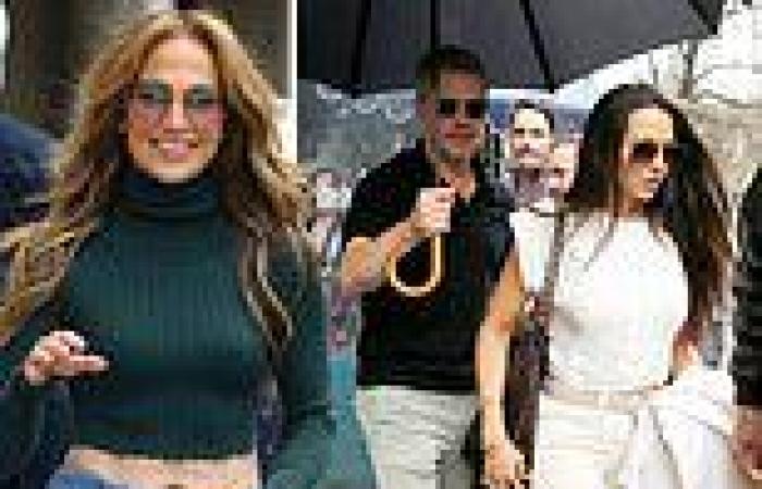 Jennifer Lopez flashes tummy as she heads to lunch date with husband Ben ... trends now