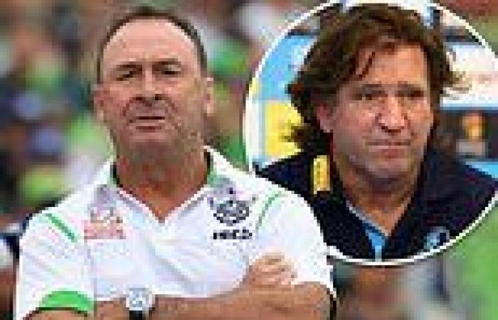 sport news Ricky Stuart hits rival Des Hasler with an F-bomb insult as the rival coaches ... trends now