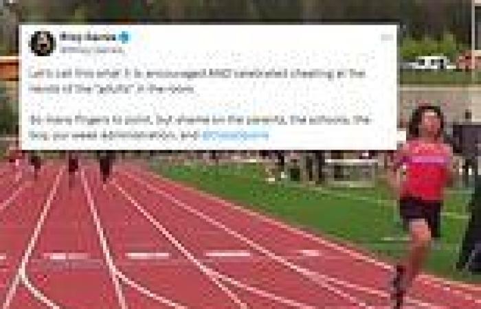 'Shame on the adults!' Riley Gaines leads outrage over trans Oregon runner ... trends now