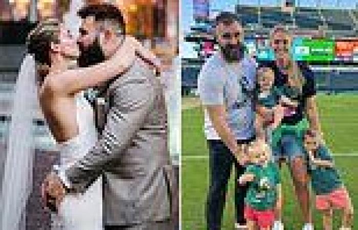 sport news Kylie Kelce celebrates her sixth wedding anniversary with husband Jason trends now