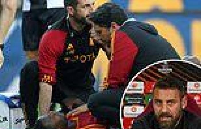 sport news Roma's Evan Ndicka suffered a collapsed lung when he fell to the pitch ... trends now