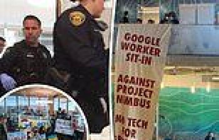 Google staffers are arrested after staging 8 hour occupation of boss's office ... trends now