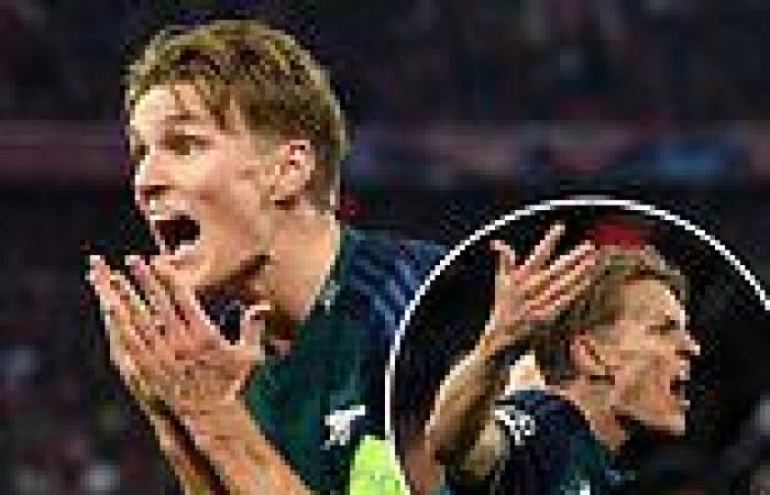 sport news Martin Odegaard screams at officials after Arsenal are denied a late corner in ... trends now