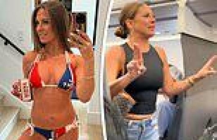 'Crazy plane lady' Tiffany Gomas poses in Ultra Right Beer bikini with a beer ... trends now