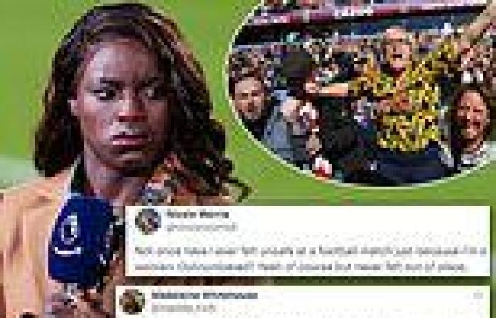 sport news Female football fans hit back at ITV pundit Eni Aluko after her incredible ... trends now
