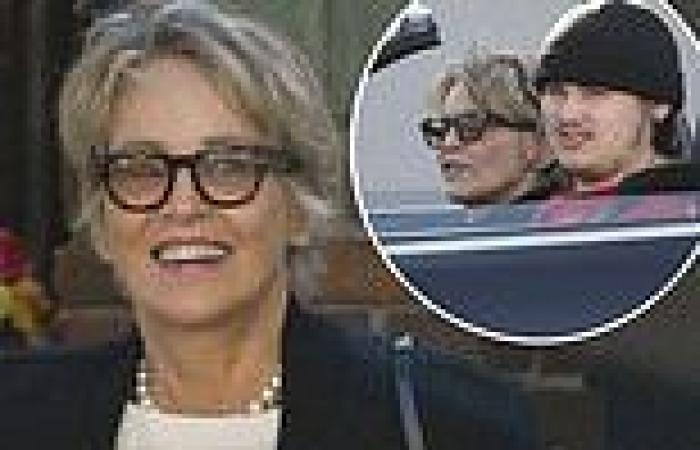 Sharon Stone, 66, cuts a stylish figure as she enjoys RARE outing with teenage ... trends now