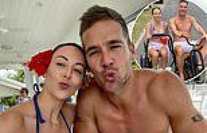 Married At First Sight star Ellie Dix shows off her cleavage in a bikini as she ... trends now