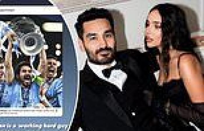 sport news Ilkay Gundogan's wife defends him and makes pointed comment about his 'Treble ... trends now