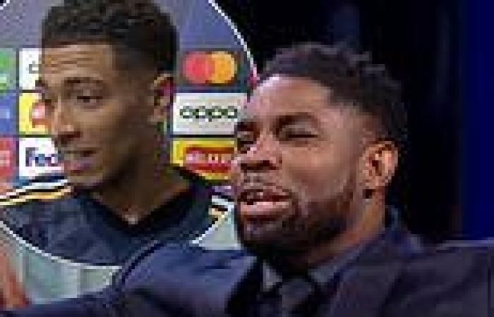 sport news Real Madrid star Jude Bellingham trolls Micah Richards over Champions League ... trends now