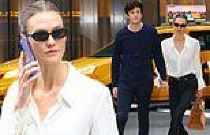 Karlie Kloss exudes sophistication in elegant cream top and $30k Birkin bag as ... trends now