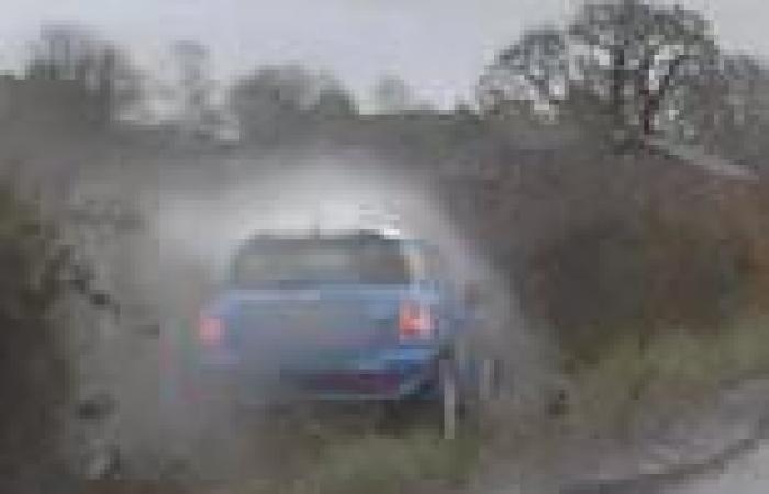 Moment cocaine-fuelled driver crashes his Mini into a hedge when he lost ... trends now