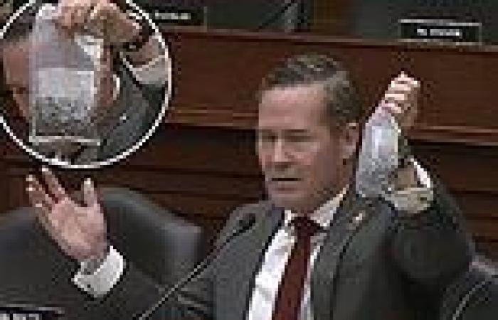 Moment Rep. Mike Waltz holds up a $90,000 bag of insulator joints as stumped ... trends now