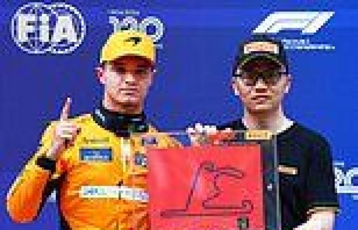 sport news Lando Norris conquers the conditions to claim pole position in Shanghai for the ... trends now