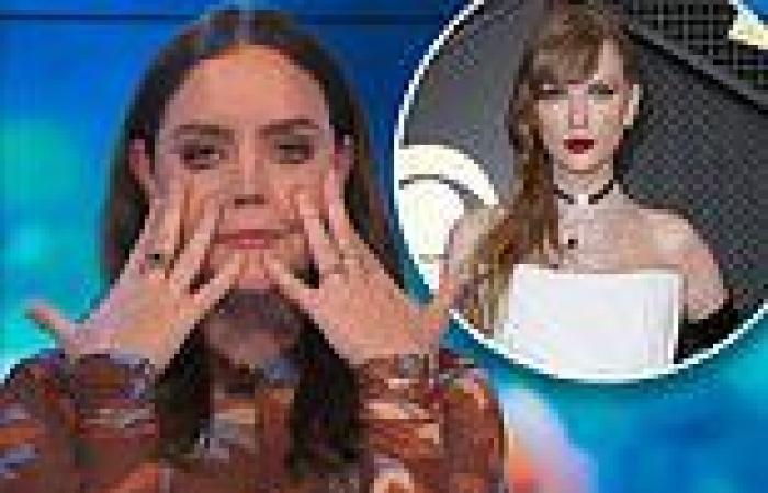 The Project host Georgie Tunny goes into complete meltdown over Taylor Swift's ... trends now