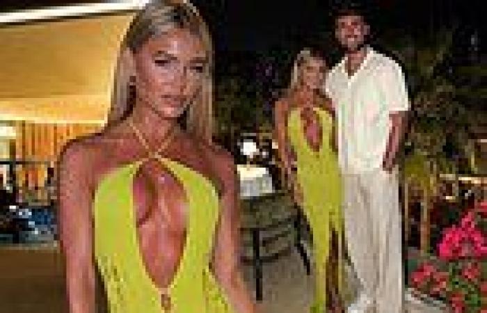 Love Island's Molly Smith stuns in a busty lime green dress as she shares ... trends now