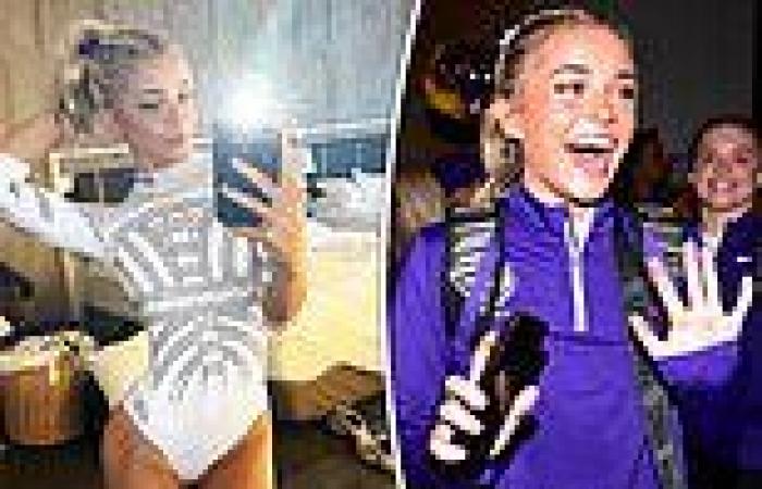 sport news Olivia Dunne shares selfie in all-white leotard before NCAA Gymnastics national ... trends now