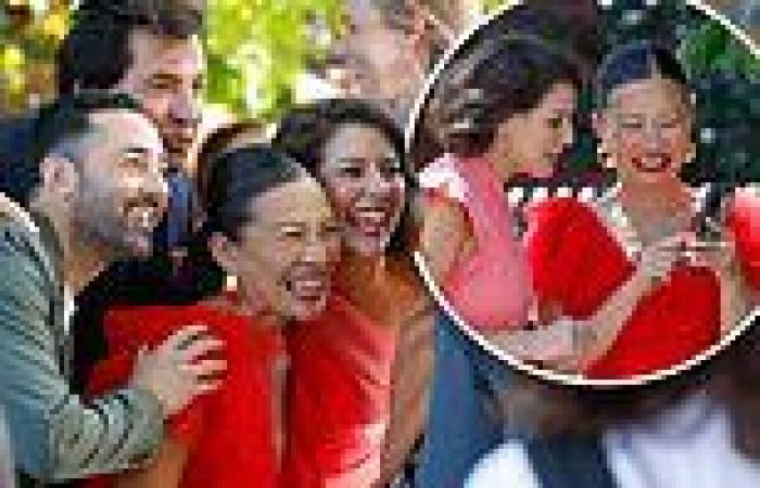 MasterChef Australia judges smile for the cameras while filming in Melbourne... ... trends now