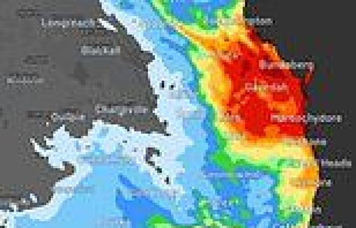 Queensland weather: Massive rain bomb triggers flood warnings - what the ... trends now