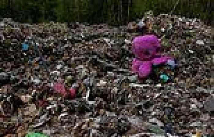 Mountain of waste that has desecrated beauty spot with rubbish piled 12ft high ... trends now
