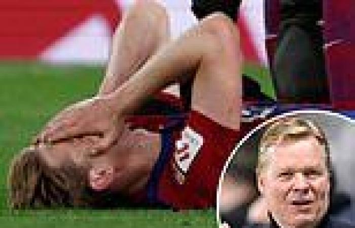 sport news Barcelona star Frenkie de Jong 'ruled OUT for the season' after suffering an ... trends now