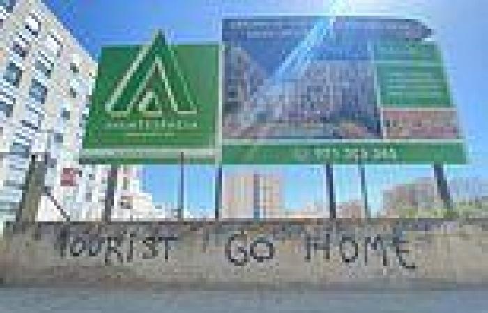 Brits are told to 'go home' as anti-tourist graffiti appears in another Spanish ... trends now