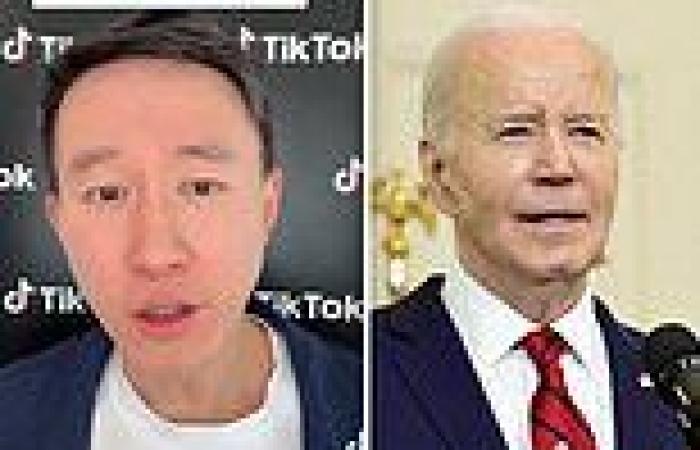 TikTok CEO shares message for Joe Biden and Congress after president signs bill ... trends now