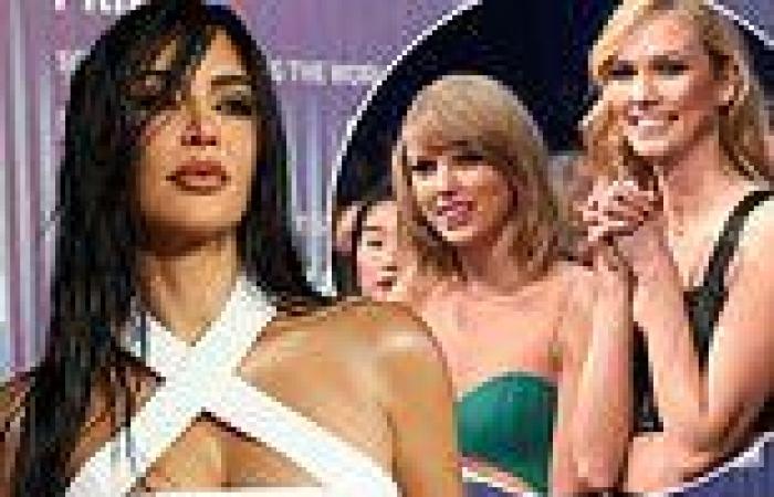 Kim Kardashian shares selfie with Taylor Swift's ex-BFF Karlie Kloss after ... trends now
