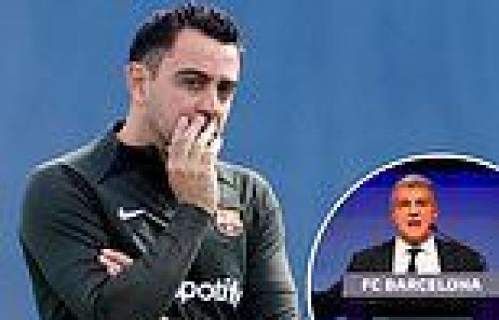 sport news Revealed: The REAL reason Xavi is staying at Barcelona... after the club legend ... trends now
