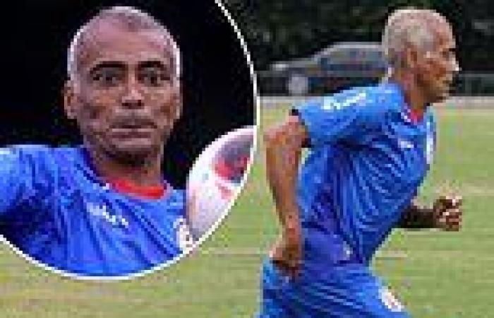 sport news Brazil legend Romario, 58, admits he's 'f****** tired' after training for the ... trends now
