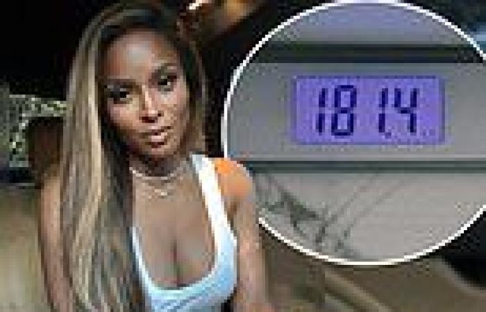Ciara, 38, reveals her current weight while admitting she is 'trying to lose ... trends now