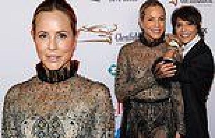 Maria Bello, 56, and Dominique Crenn appear MARRIED as they both flash wedding ... trends now
