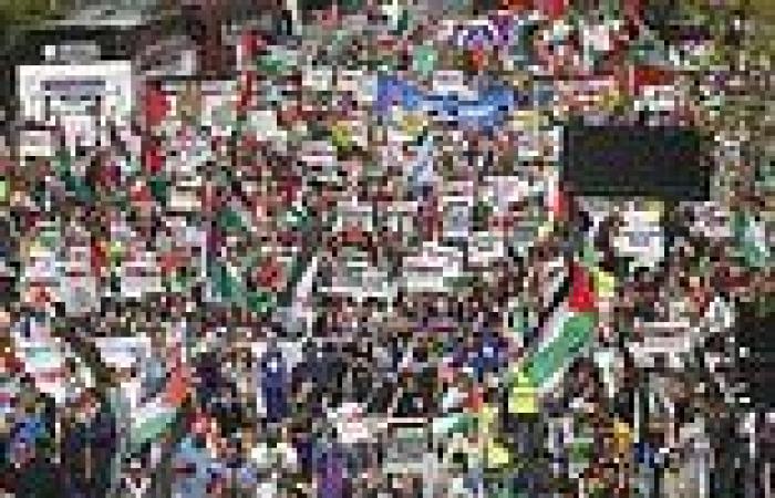 'Hundreds of thousands' expected at pro-Palestine march in London - as Met ... trends now