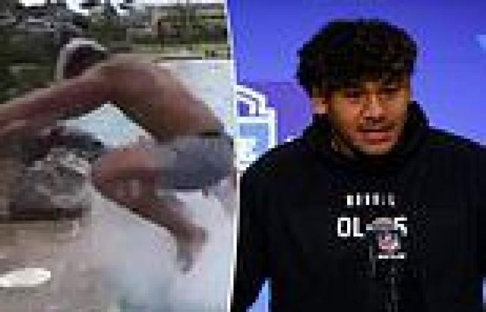 sport news Video surfaces of 326-POUND Chiefs draftee Kingsley Suamataia showing off his ... trends now