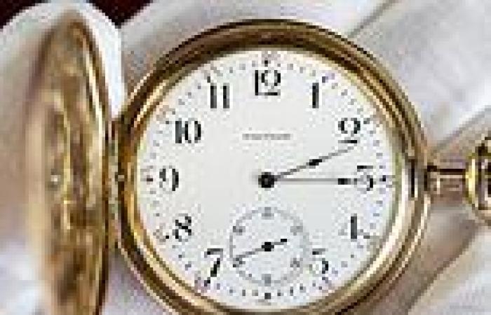Gold pocket watch recovered from the body of the richest man on the Titanic who ... trends now
