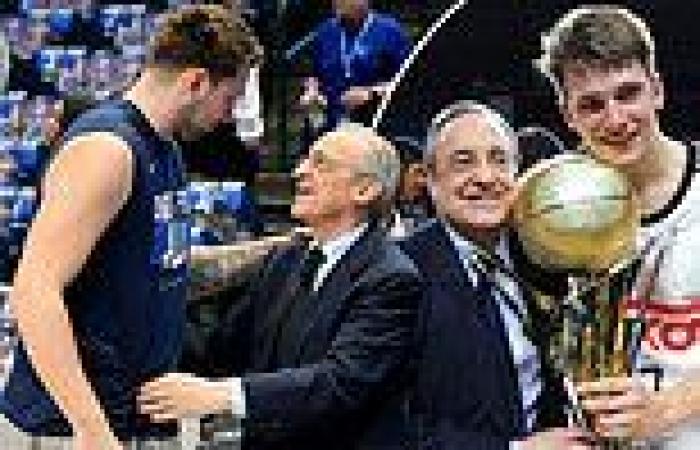 sport news Luka Doncic reunites with Real Madrid president Florentino Perez as the soccer ... trends now