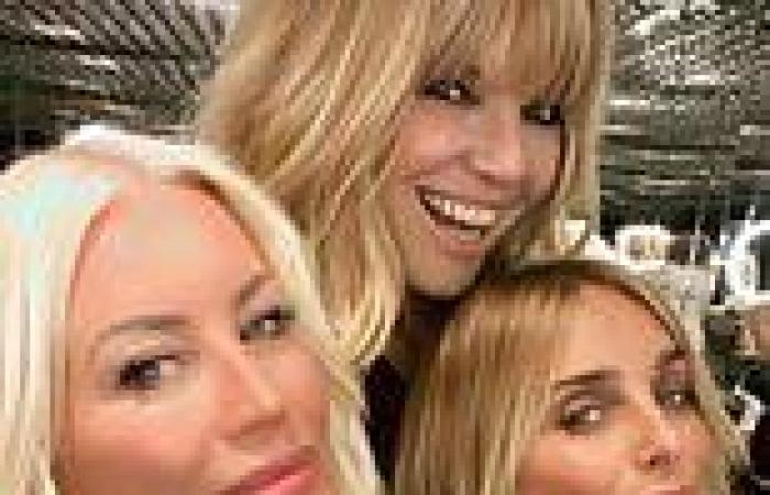 Louise Redknapp enjoys a raucous night out with pals Denise van Outen and Kate ... trends now